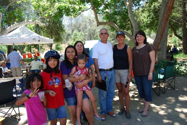 Elisa Delgado, Gabriella, Rebecca, Lisa Sermeno, Olivia Salabert, Pancho Guerrero, Graciela Delgado & Kathy Nunez