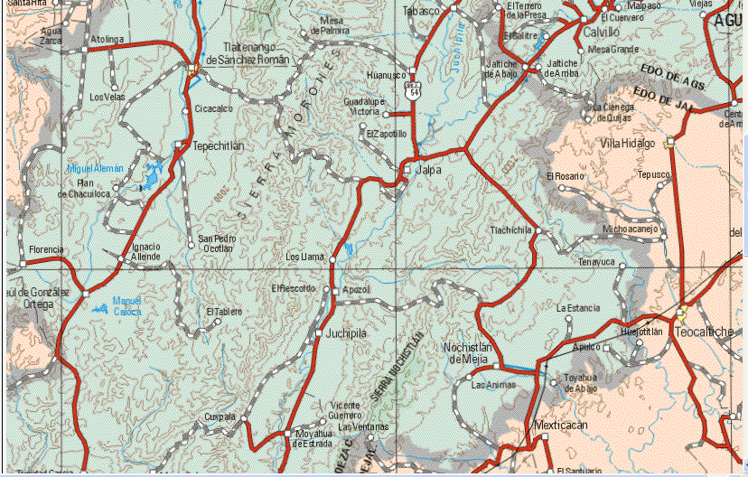 Jalpa Huanusco Tlaltenango